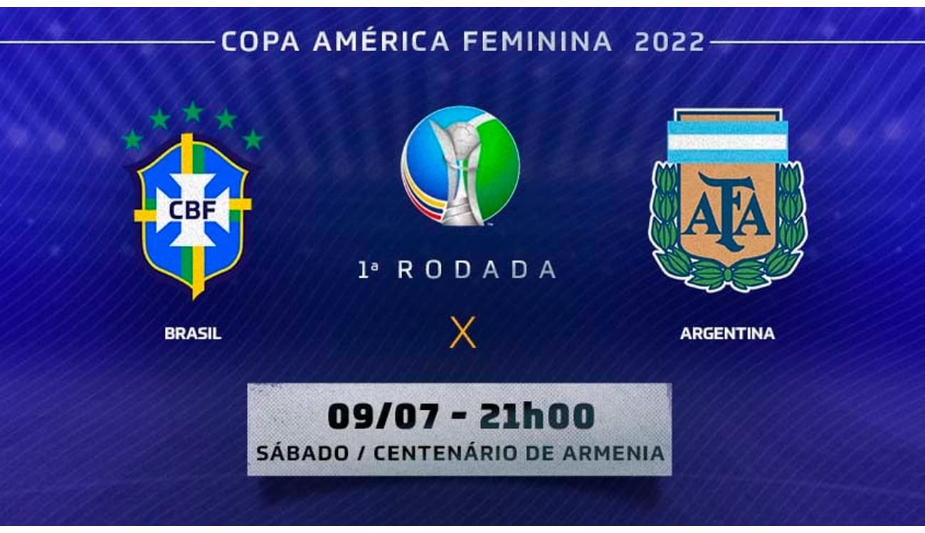 Brasil x Argentina: onde assistir, horário e prováveis escalações do jogo  da Copa América Feminina - Lance!