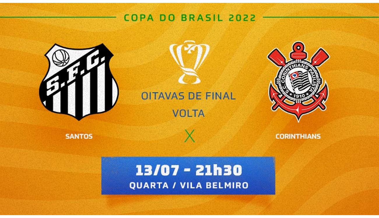 Santos x Corinthians: onde assistir e escalações do jogo do