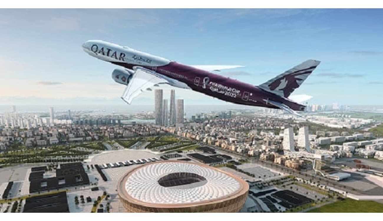 Qatar Airways disponibiliza pacotes completos da Copa do Mundo 2022