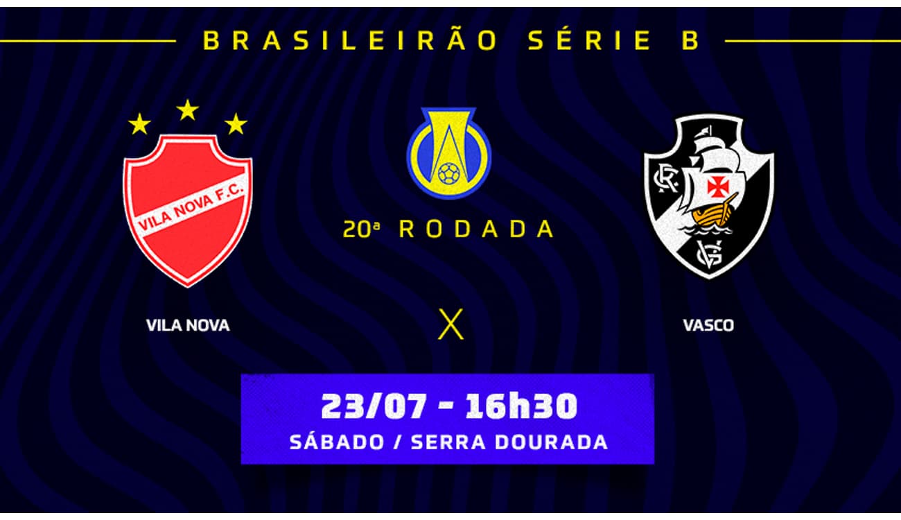 Vasco x Vila Nova ao vivo: onde assistir, escalação provável e horário