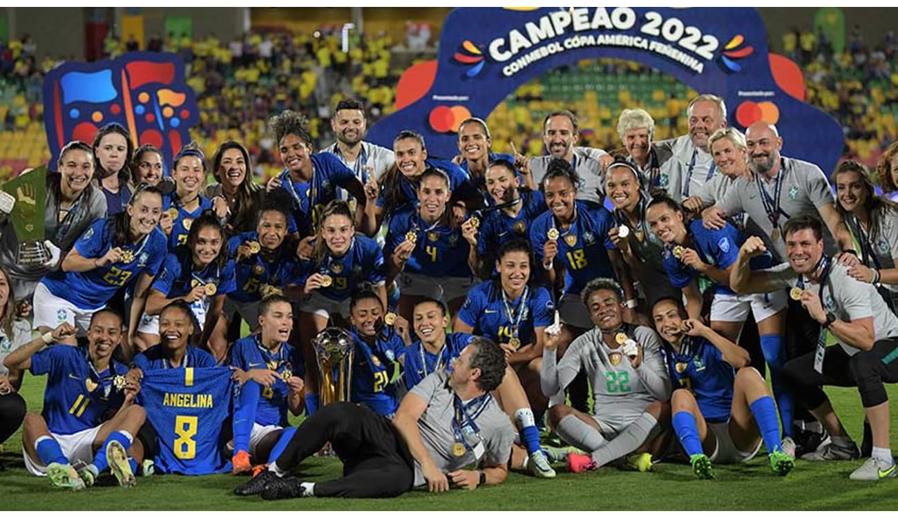 Brasil: campeão da Copa América Feminina 2022 – Blog Cultura & Futebol