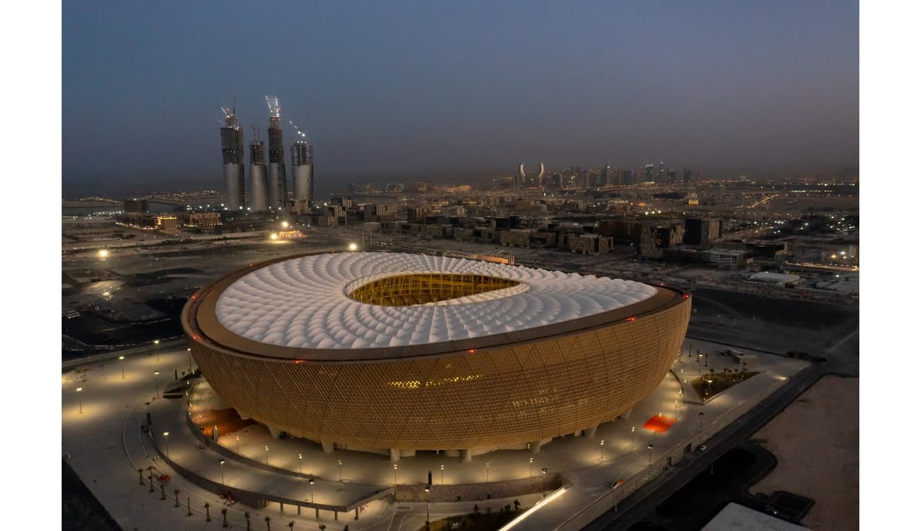 Estádio da final da Copa do Mundo de 2022 ganha data de inauguração - Lance!