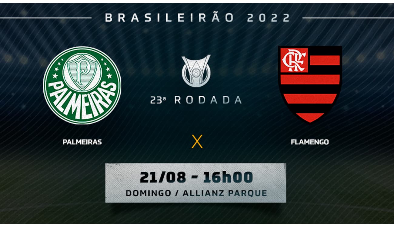 Flamengo x Palmeiras: onde assistir e escalações do jogo pelo Brasileirão -  Placar - O futebol sem barreiras para você