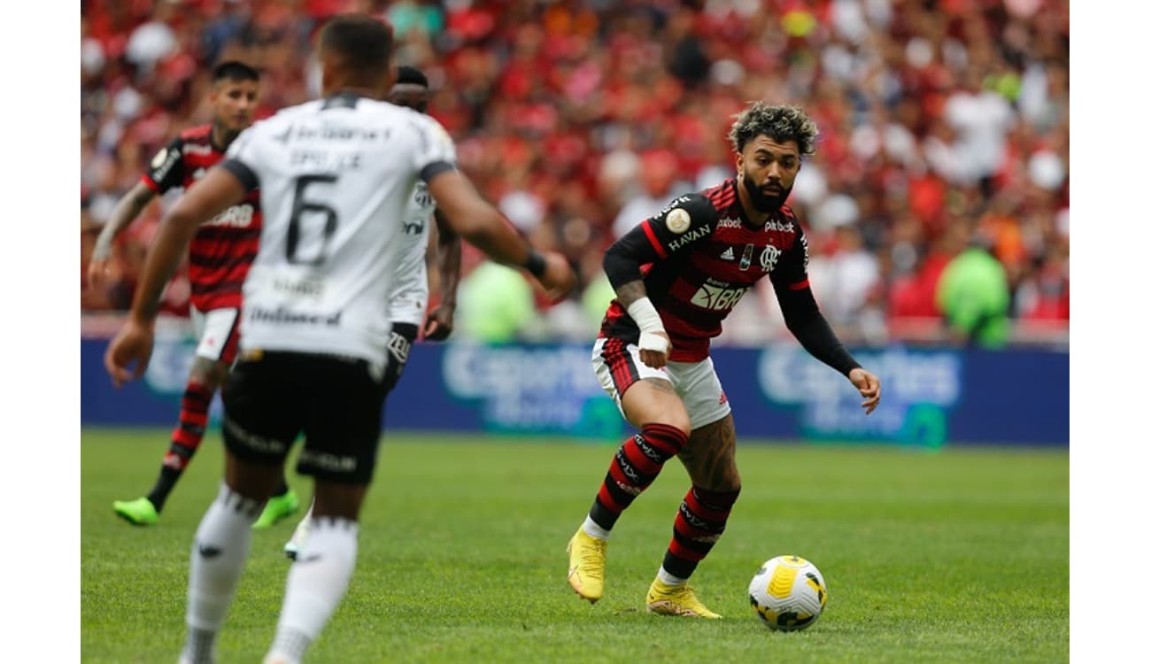 LANCE DO GOL DO FLAMENGO COM MARCAÇAO, GOL DE GABIGOL