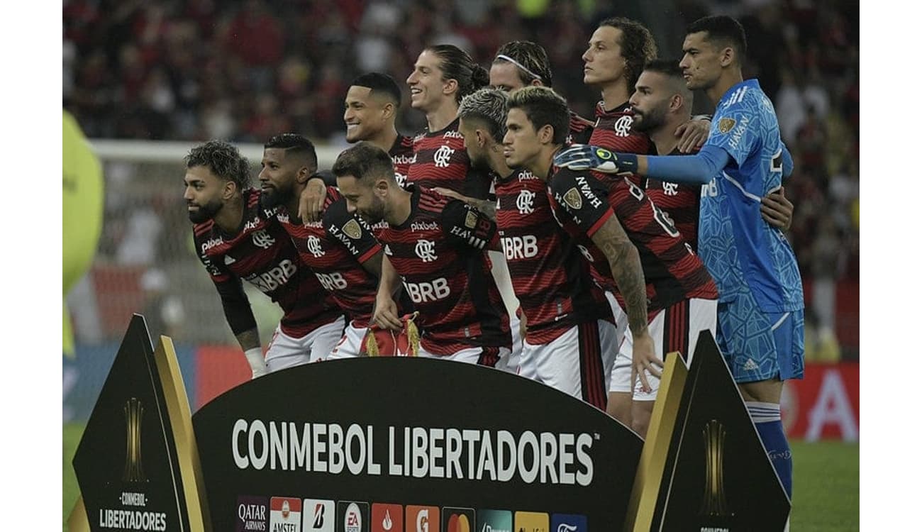 Jogadores do Flamengo fazem pacto pelo tetra da Libertadores