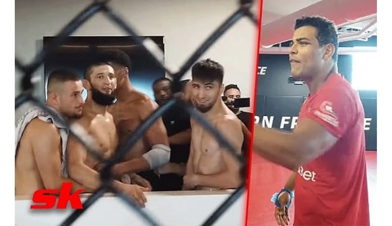 VÍDEO: Chimaev aplica soco brutal na costela e nocauteia parceiro de treino  em sessão de sparring