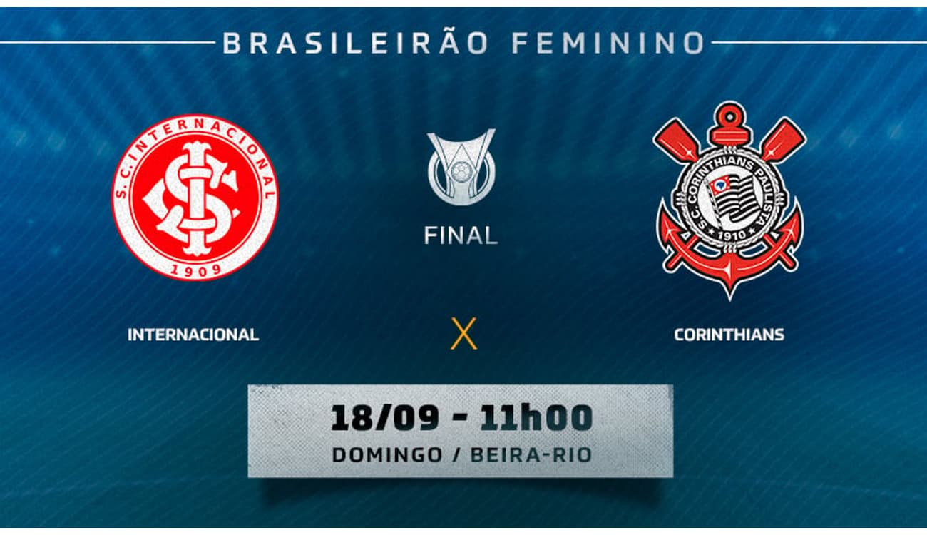 Inter x Corinthians: onde assistir à final do Brasileirão Feminino