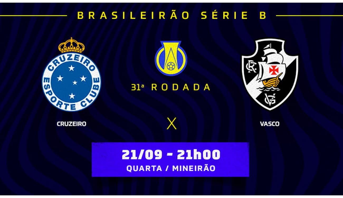 Saiba a única opção para assistir Cruzeiro x Vasco nesta quarta-feira