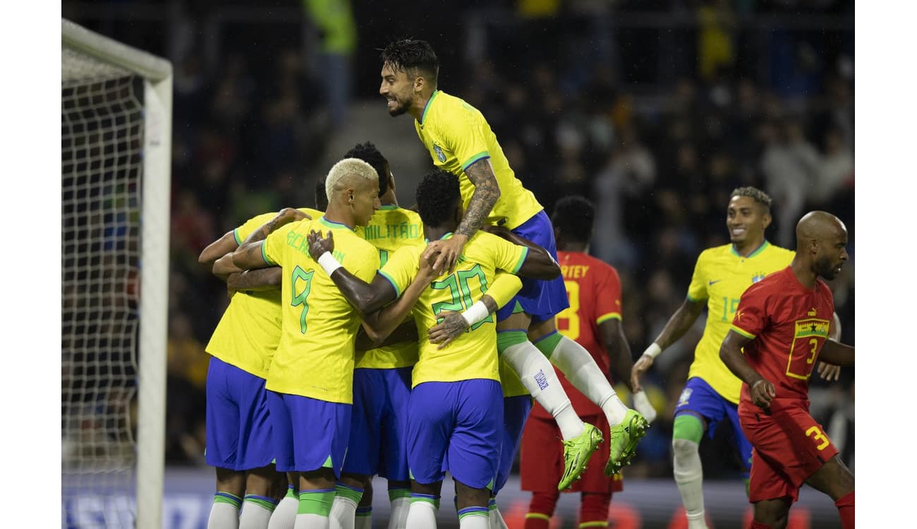 Brasil vence Gana por 3 a 0 no penúltimo jogo antes da Copa do Mundo 2022