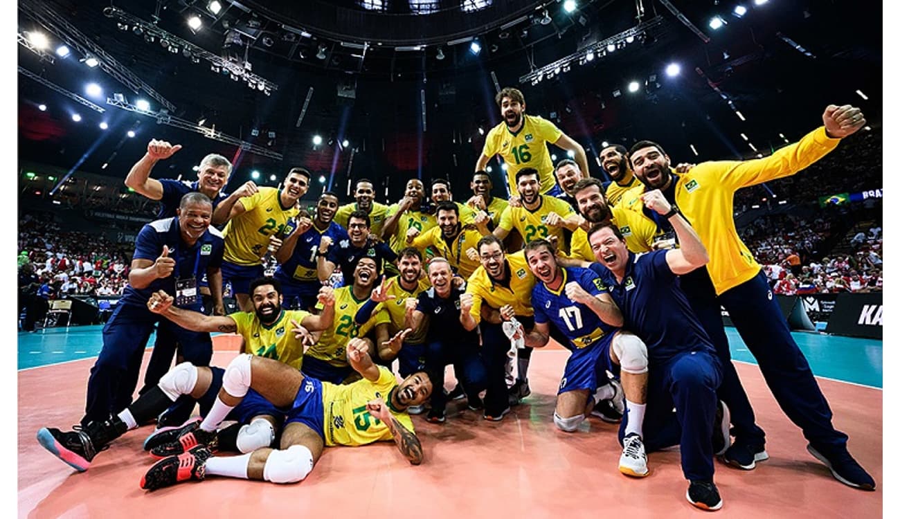 Seleção brasileira no Mundial de vôlei masculino com retorno de Wallace