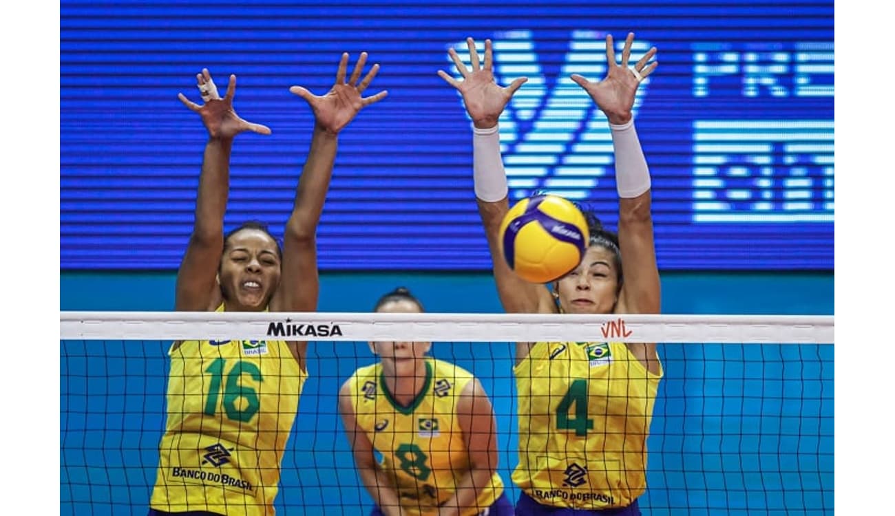 Brasil e República Popular da China no vôlei feminino em Jogos Olímpicos