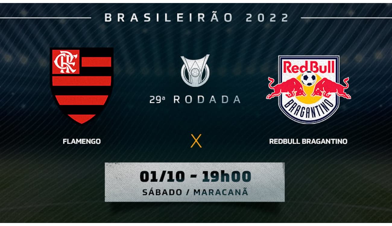 Bragantino x Flamengo: veja onde assistir, escalações, desfalques