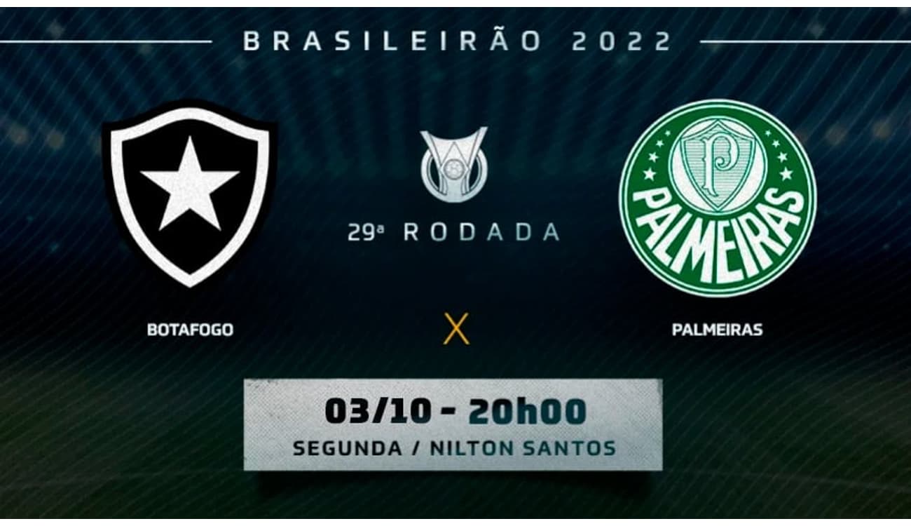 Botafogo x Palmeiras: confira horário, onde assistir, palpites e prováveis  escalações - Jogada - Diário do Nordeste