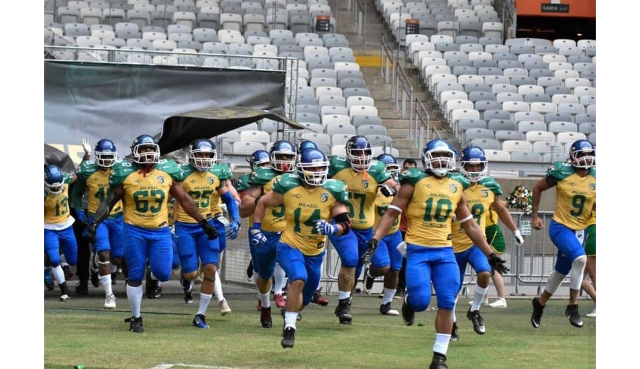 Brasil vence Panamá e garante vaga no Mundial de Futebol Americano