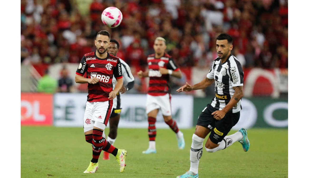 Pênalti para Flamengo contra Santos não foi revisado pelo VAR