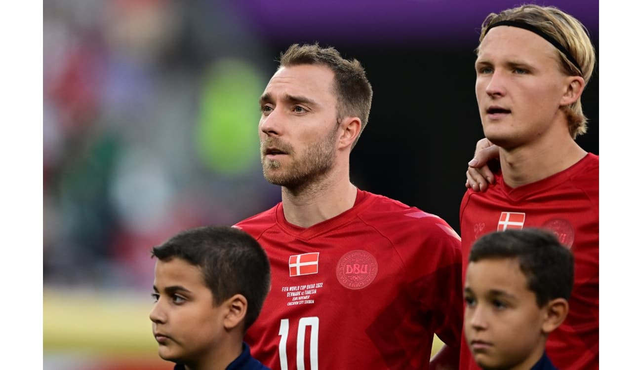 Com Eriksen e promessa Olsen, Dinamarca está escalada pra estreia na Copa;  veja