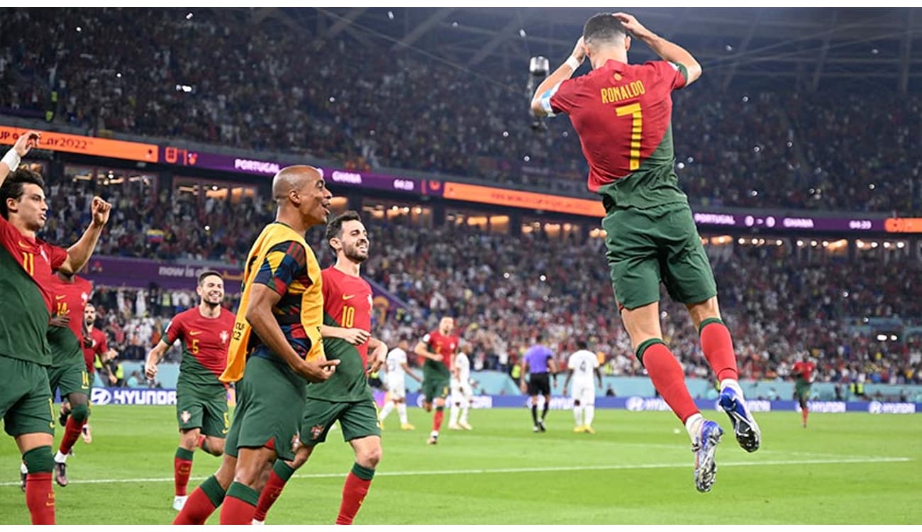 Copa do Mundo: Portugal vence com gol de Cristiano Ronaldo, Brasil passa  pela Sérvia e Uruguai empata; assista os lances dos jogos – Money Times