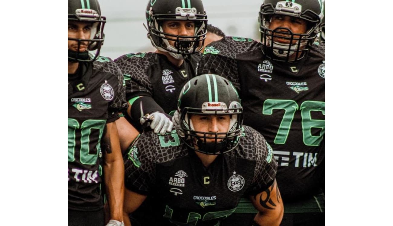 Final Brazilian American Football League Crocodiles Galo November