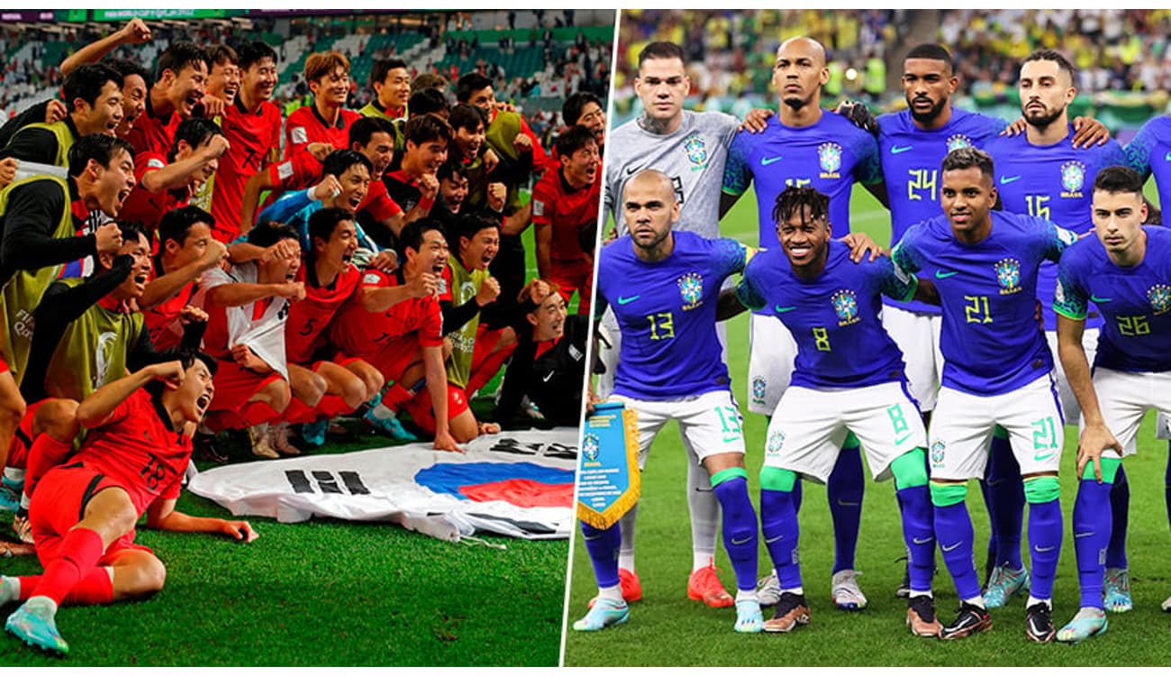 Brasil x Coreia do Sul: saiba data e horário do confronto das oitavas de  final - Lance!