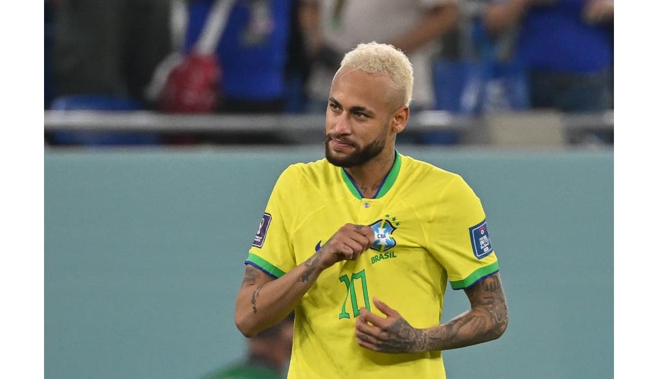 Figurinha Copa do Mundo Neymar Uniforme Azul Gold Exclusiva