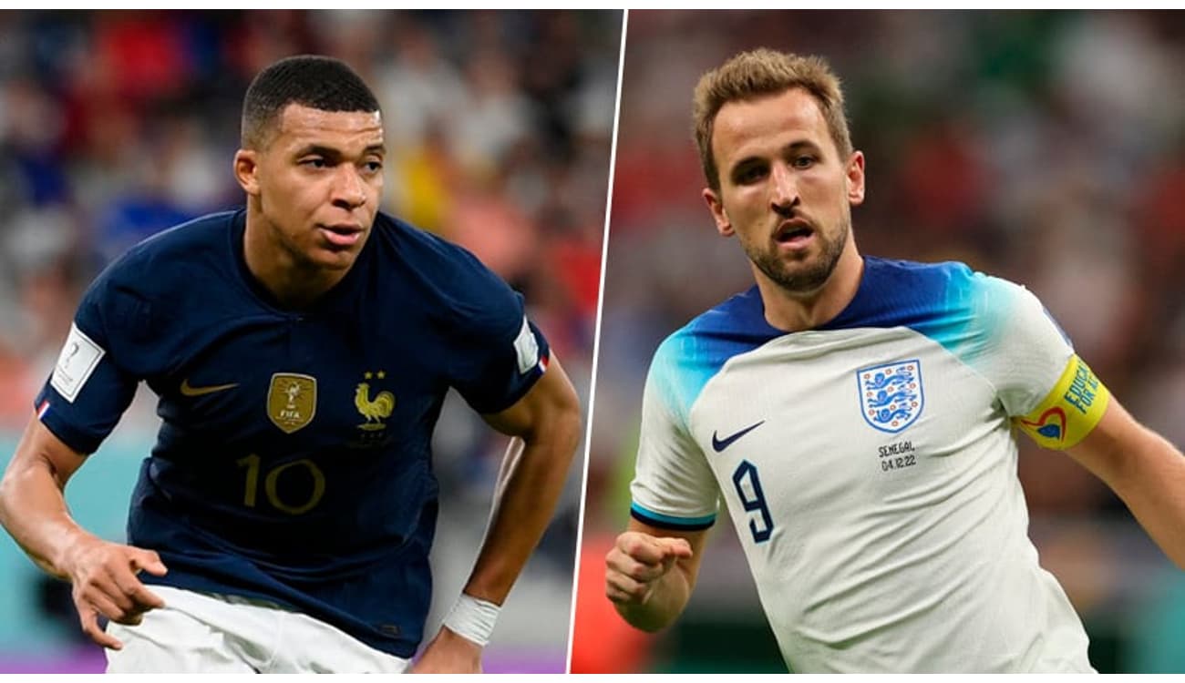 Mbappé x Kane: quem marcou mais gols desde a Copa do Mundo de 2018