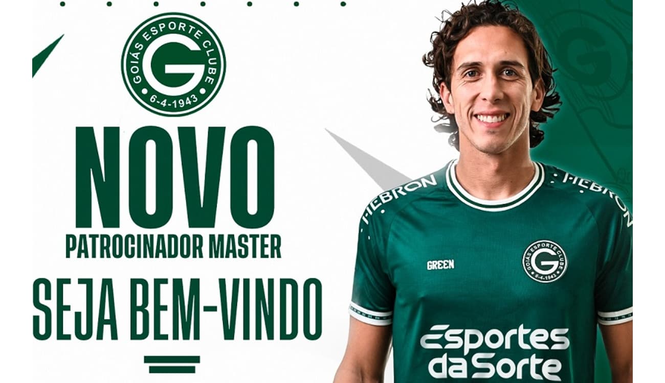 Goiás apresenta patrocinador master, Esportes da Sorte, O maior da  história do clube 