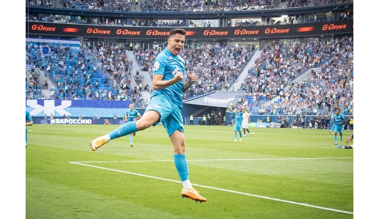 Atacante emprestado pelo Corinthians marca em goleada do Zenit no Campeonato  Russo; veja vídeo