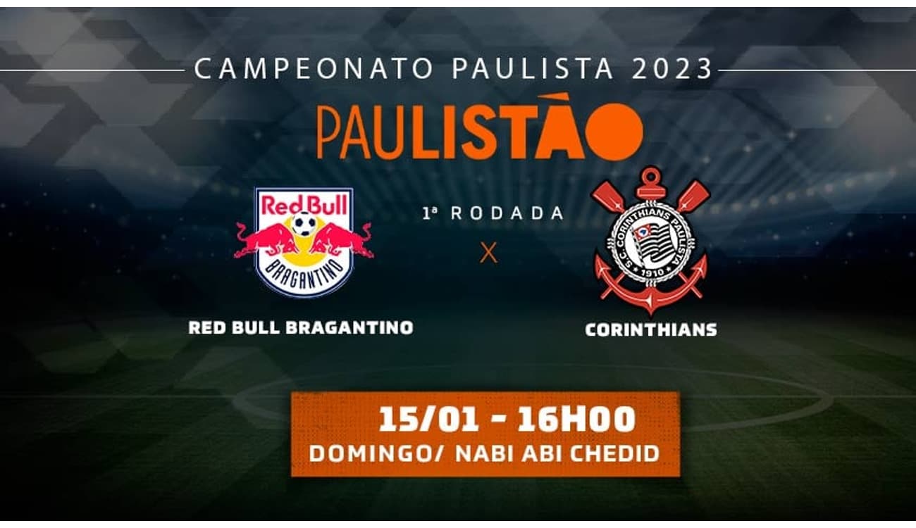 Corinthians e Bragantino caem no mesmo grupo do Paulistão; veja
