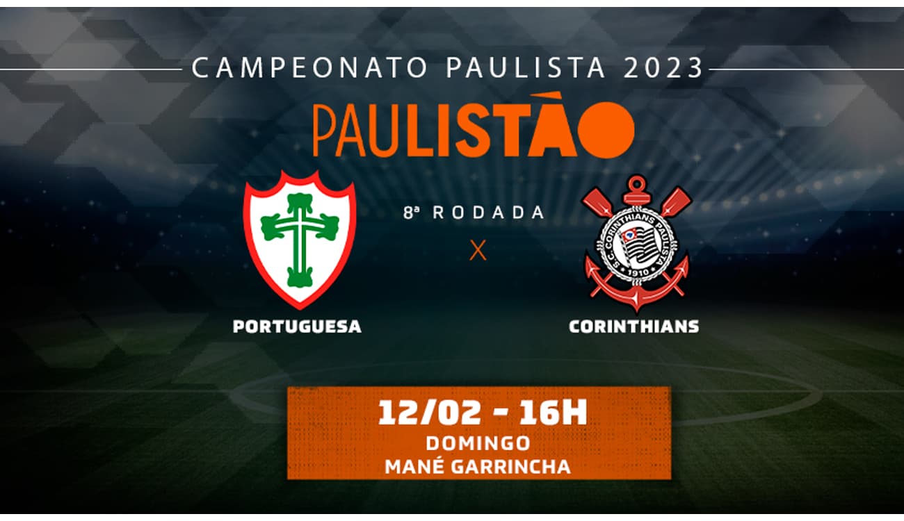 Corinthians x Portuguesa: veja onde assistir ao jogo do Paulistão