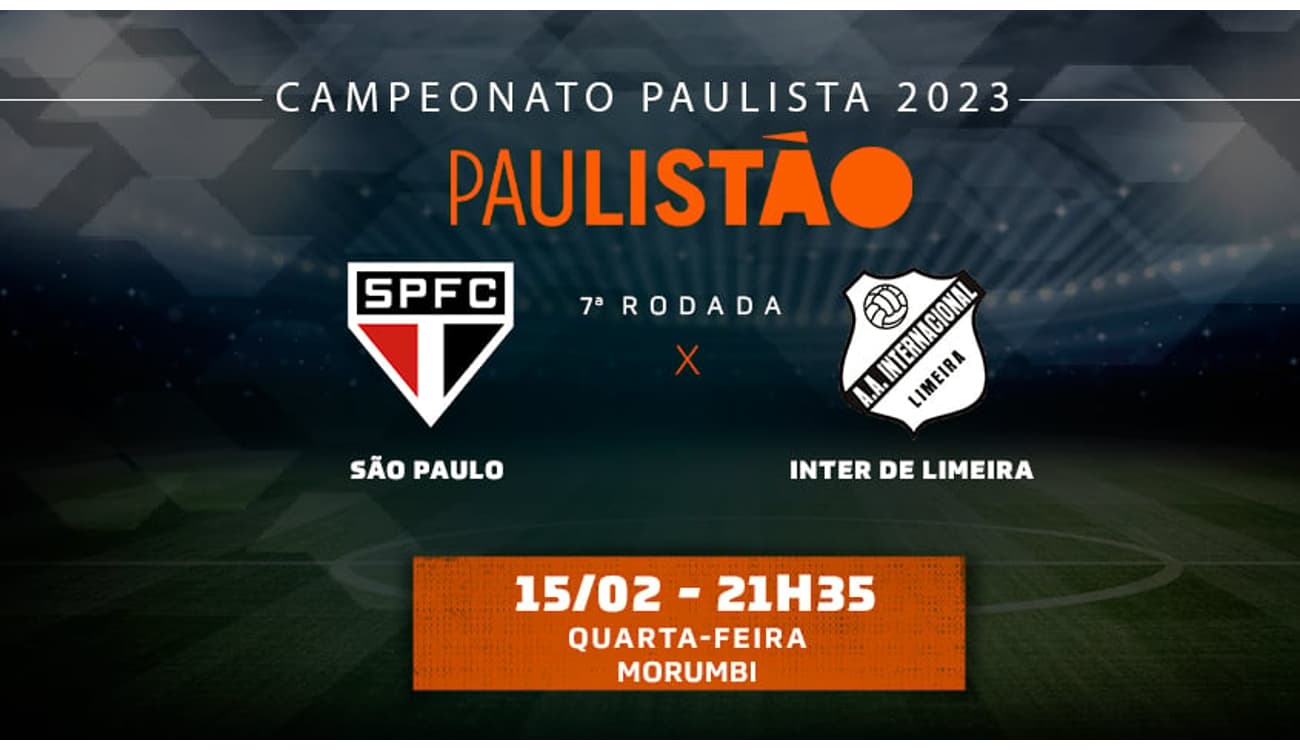 Inter x São Paulo: acompanhe os lances do jogo pelo Brasileirão