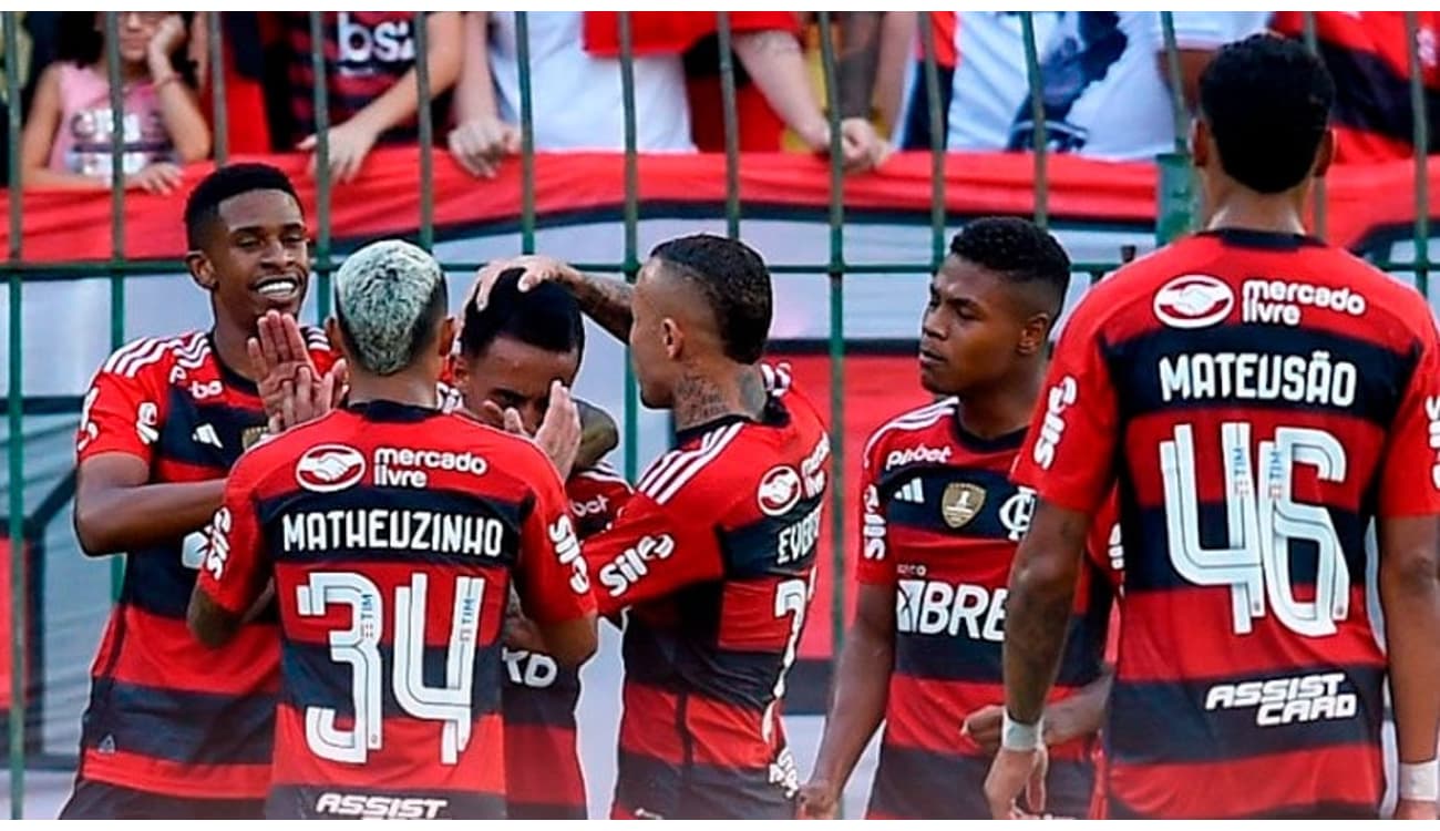 SAIU! Flamengo divulga escalação para jogo contra o Independiente del  Valle, pela Recopa
