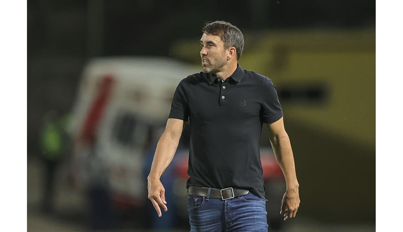 Eduardo Coudet fala sobre esquema de jogo para o Galo e elogia elenco