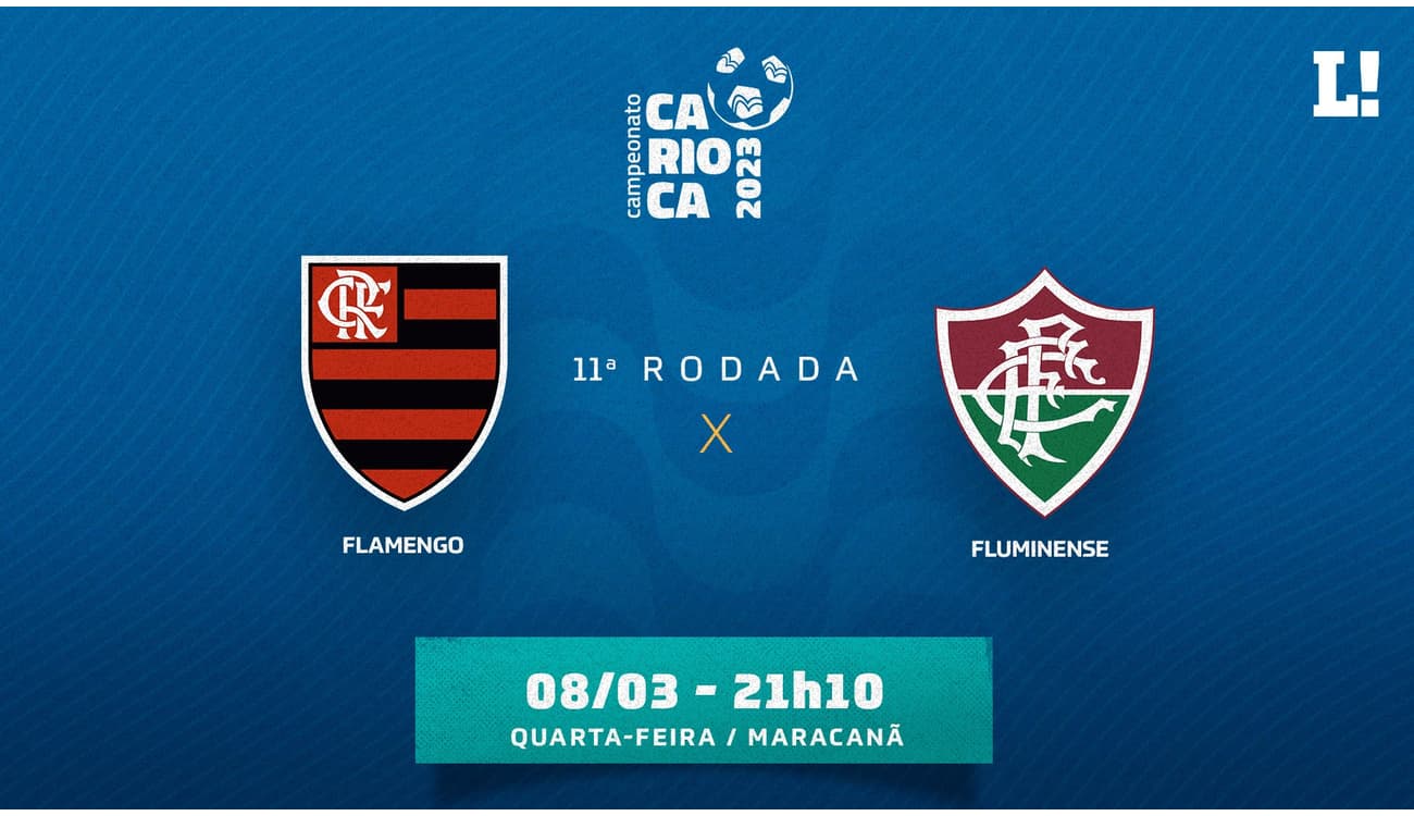 Flamengo x Fluminense: onde assistir ao vivo, horário e escalações, campeonato carioca