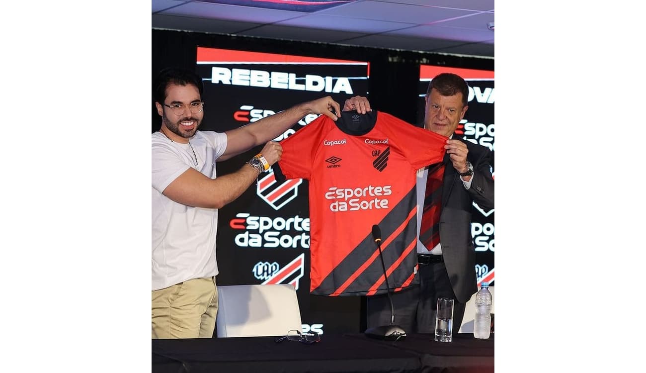 Athletico Paranaense anuncia 'Esportes da Sorte' como novo patrocinador  master - Lance!