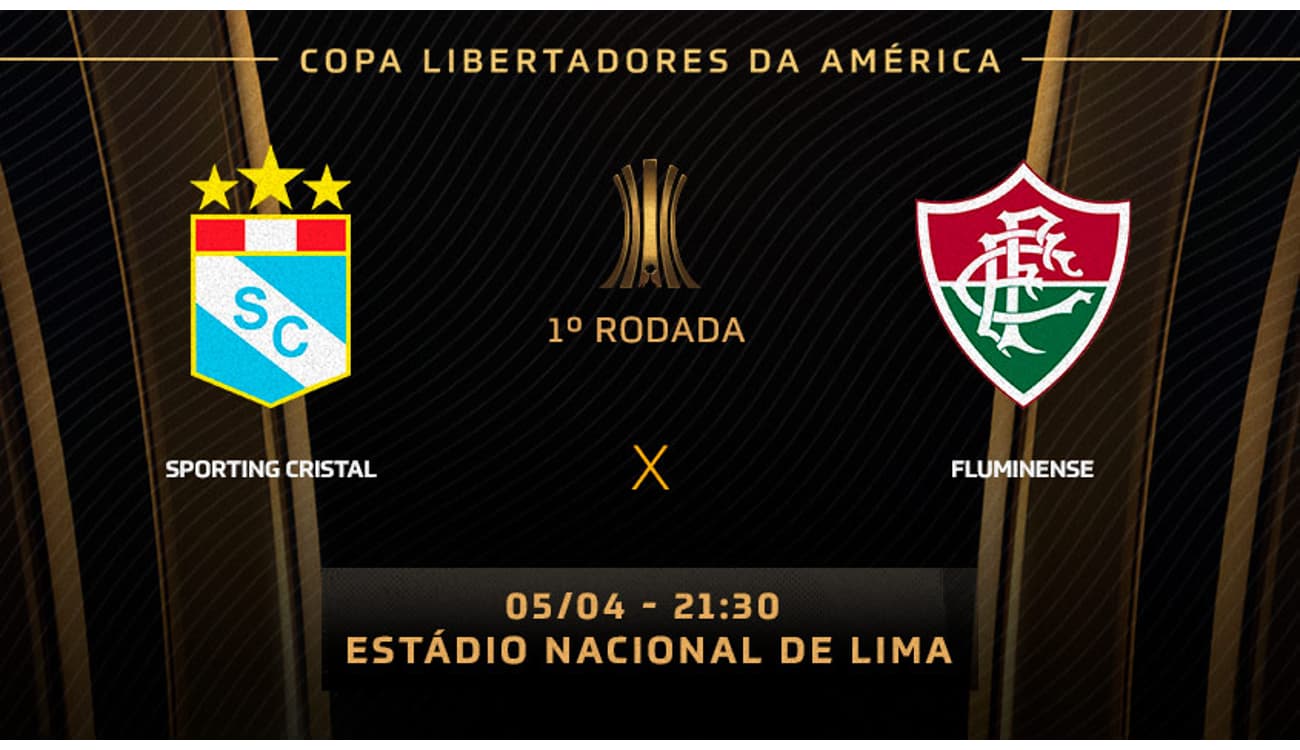 Fluminense x Sporting Cristal  Como assistir ao jogo da Libertadores ao  vivo? - Canaltech