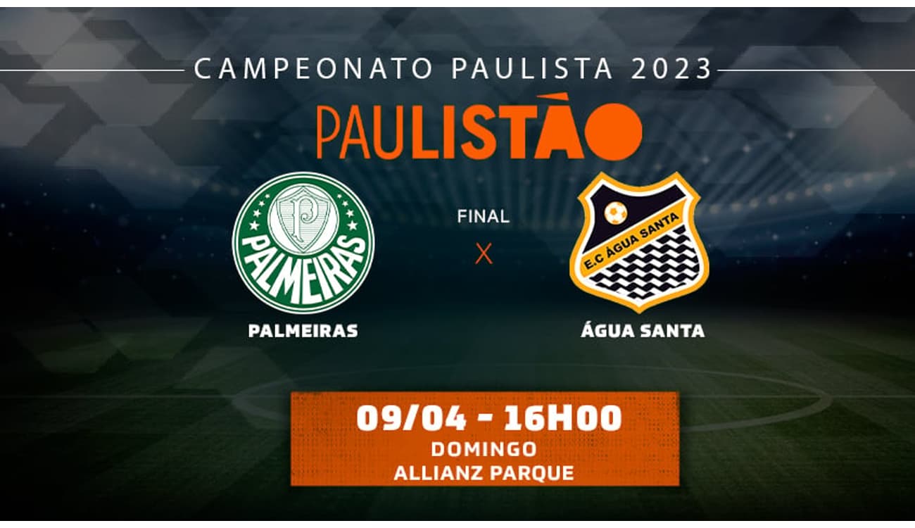 Venda de ingressos para duelo decisivo com Água Santa no Allianz Parque  pela final do Paulista – Palmeiras