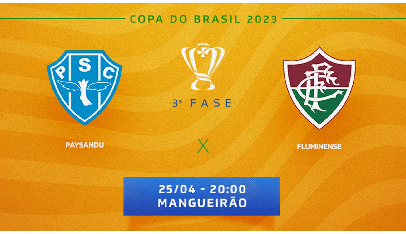 Fluminense x Paysandu: veja onde assistir ao jogo pela Copa do Brasil -  Gazeta Esportiva