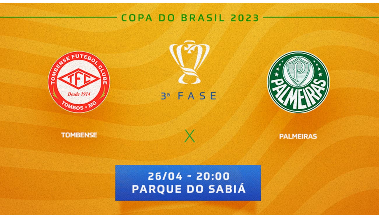 Palmeiras x Tombense-MG: informações, estatísticas e curiosidades