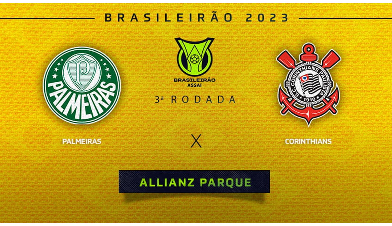 Corinthians x Palmeiras: onde assistir, escalações e horário da