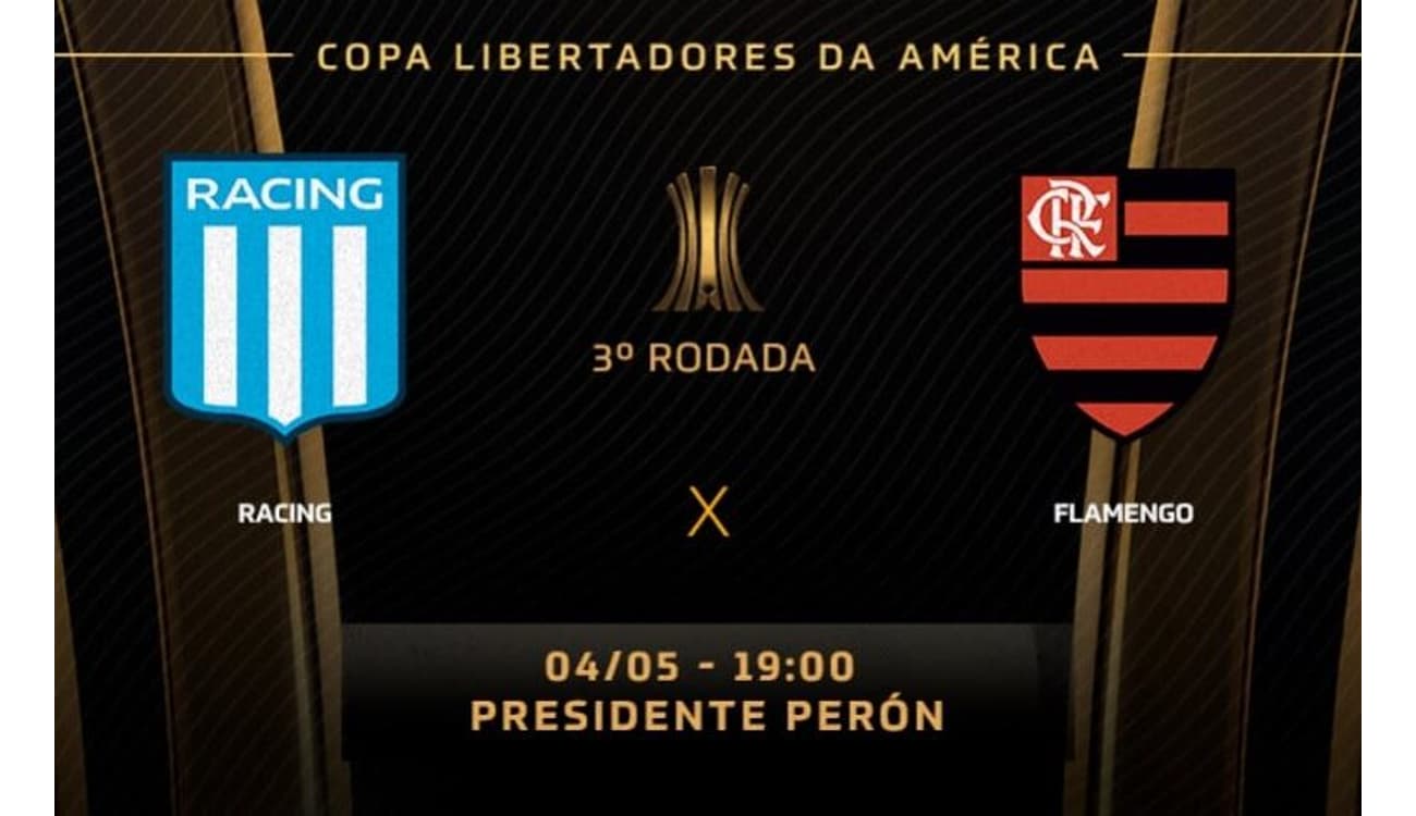Flamengo x Racing, Copa Libertadores