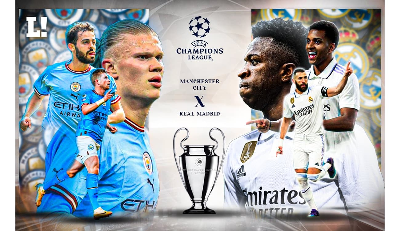 MANCHESTER CITY X REAL MADRID AO VIVO