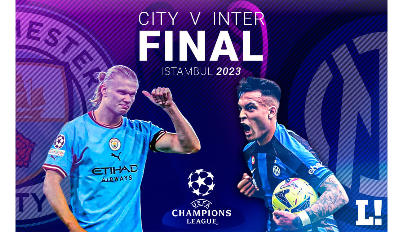 Que horas vai ser a final da Champions League hoje? Saiba onde assistir à  decisão entre Manchester City x Inter de Milão - Lance!