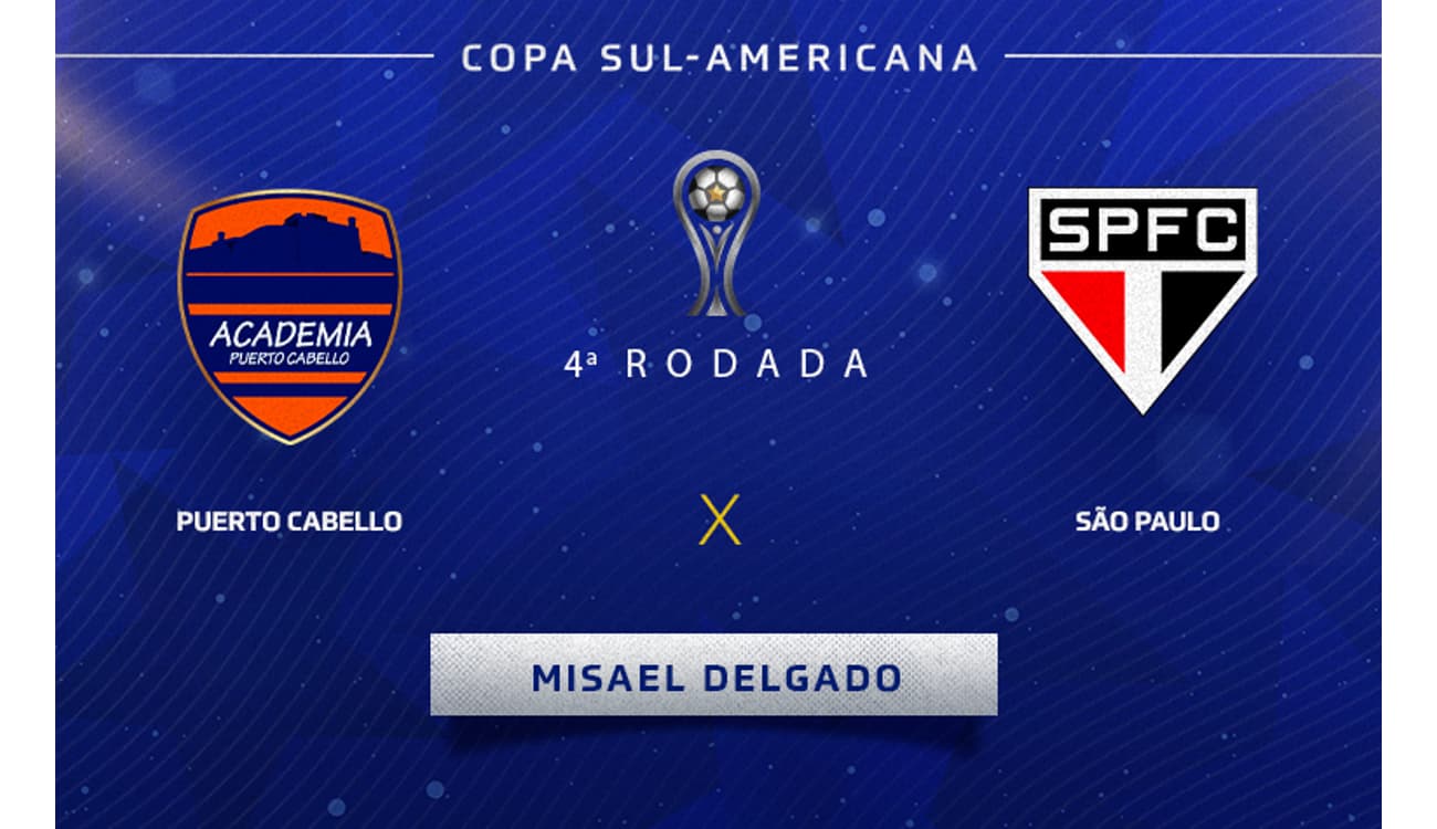 Puerto Cabello x São Paulo: onde assistir, prováveis escalações e  desfalques do jogo pela Copa Sul-Americana - Lance!