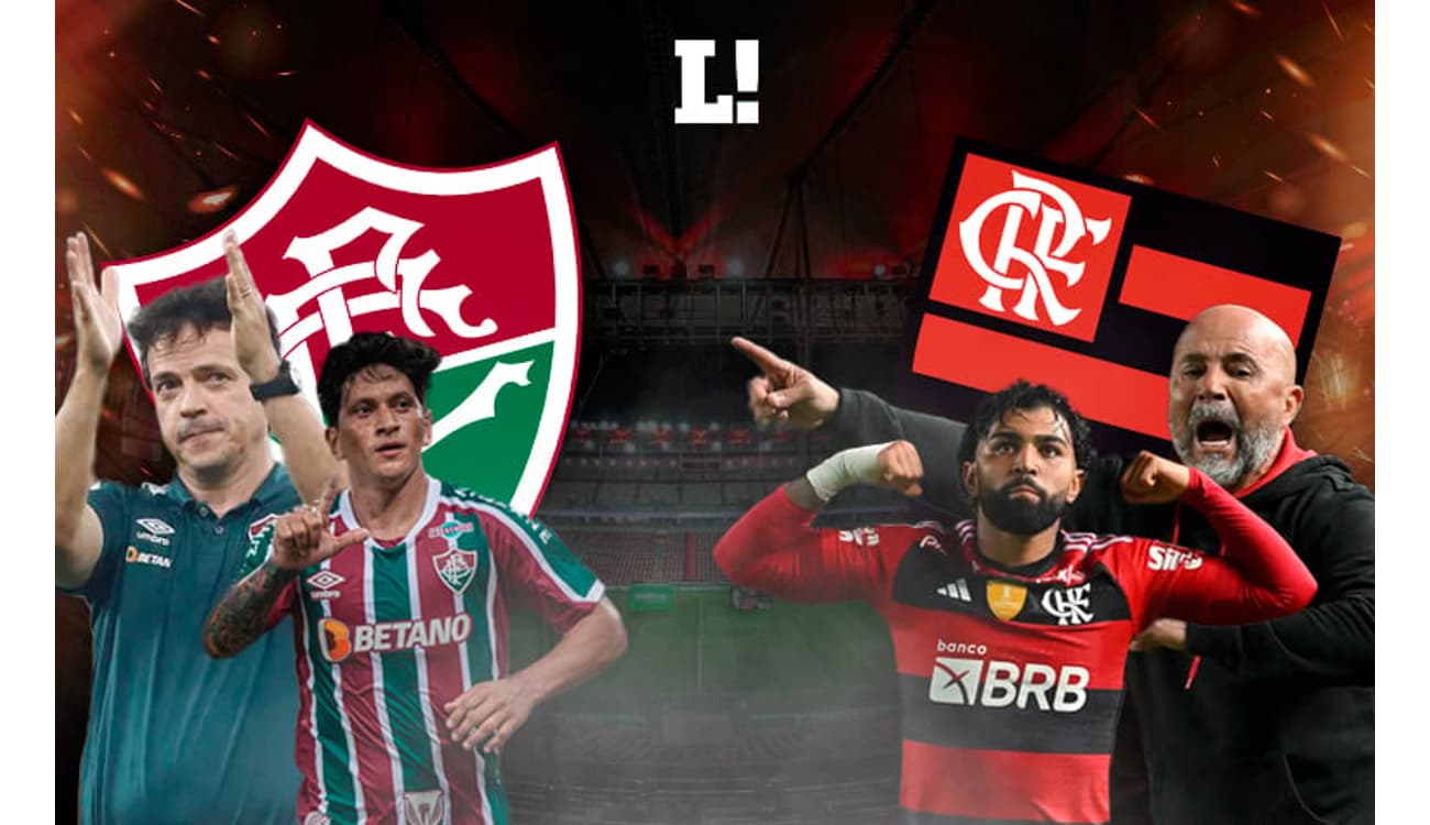 Flamengo x Fluminense: prováveis escalações, desfalques