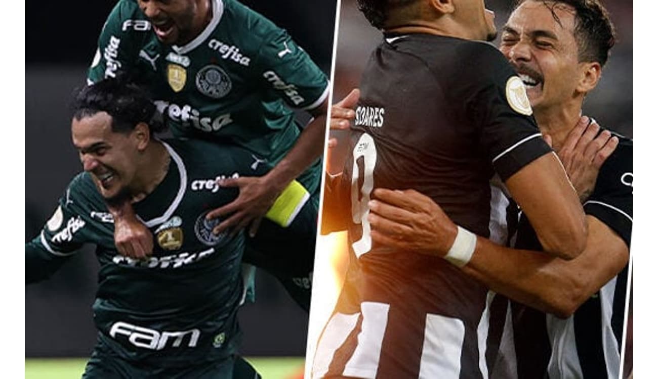 Virou final? Botafogo x Palmeiras ganha clima de decisão pelo título, brasileirão série a