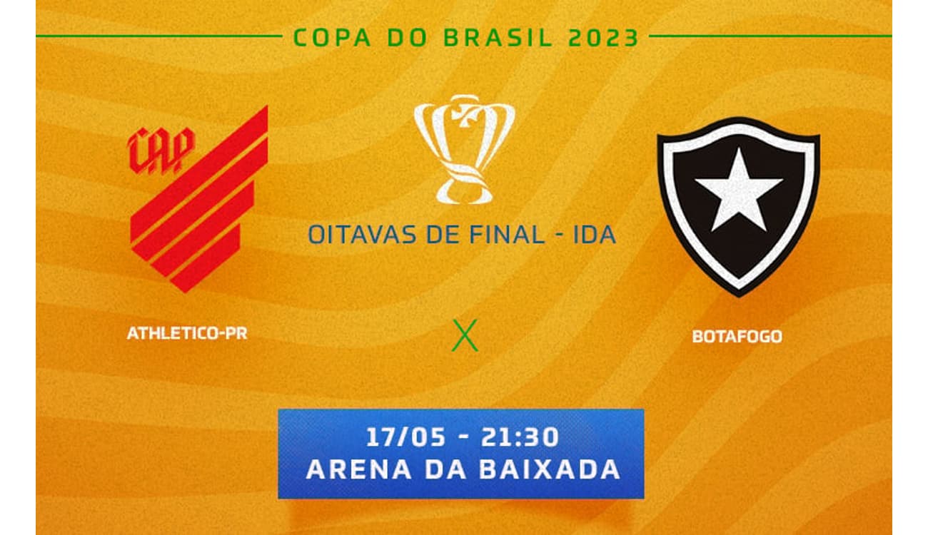 Athletico-PR x Botafogo: onde assistir ao vivo, horário e prováveis  escalações do jogo pela Copa do Brasil - Lance!