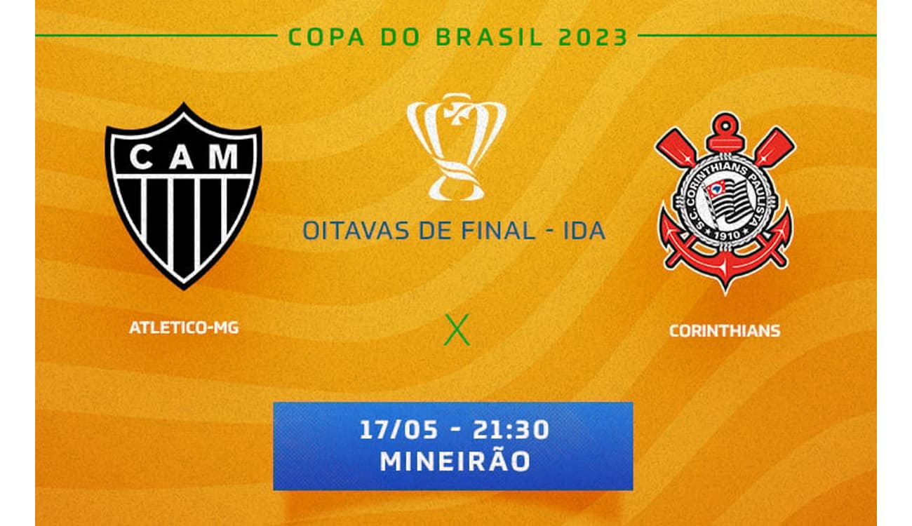 Onde assistir Atlético Mineiro x Corinthians hoje?