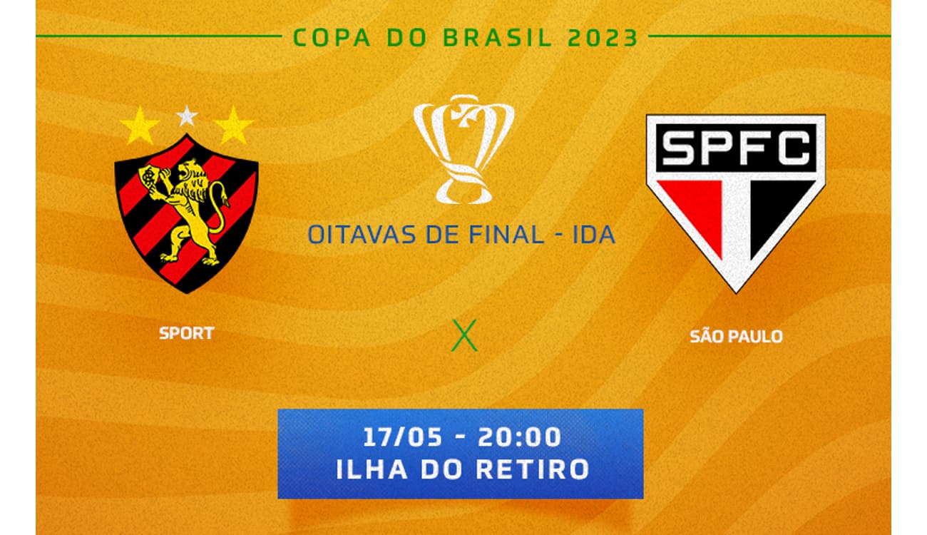 Palpites Copa do Brasil: São Paulo x Sport - 01/06/2023