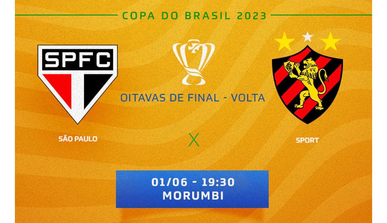 São Paulo x Sport: onde assistir, horário e escalações do jogo da Copa do  Brasil - Olhar Digital