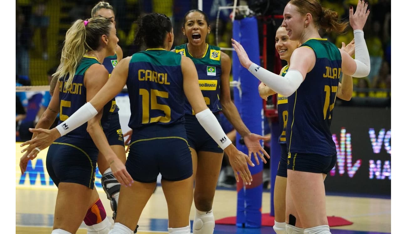 Liga das Nações Feminina de Vôlei: veja tabela de jogos